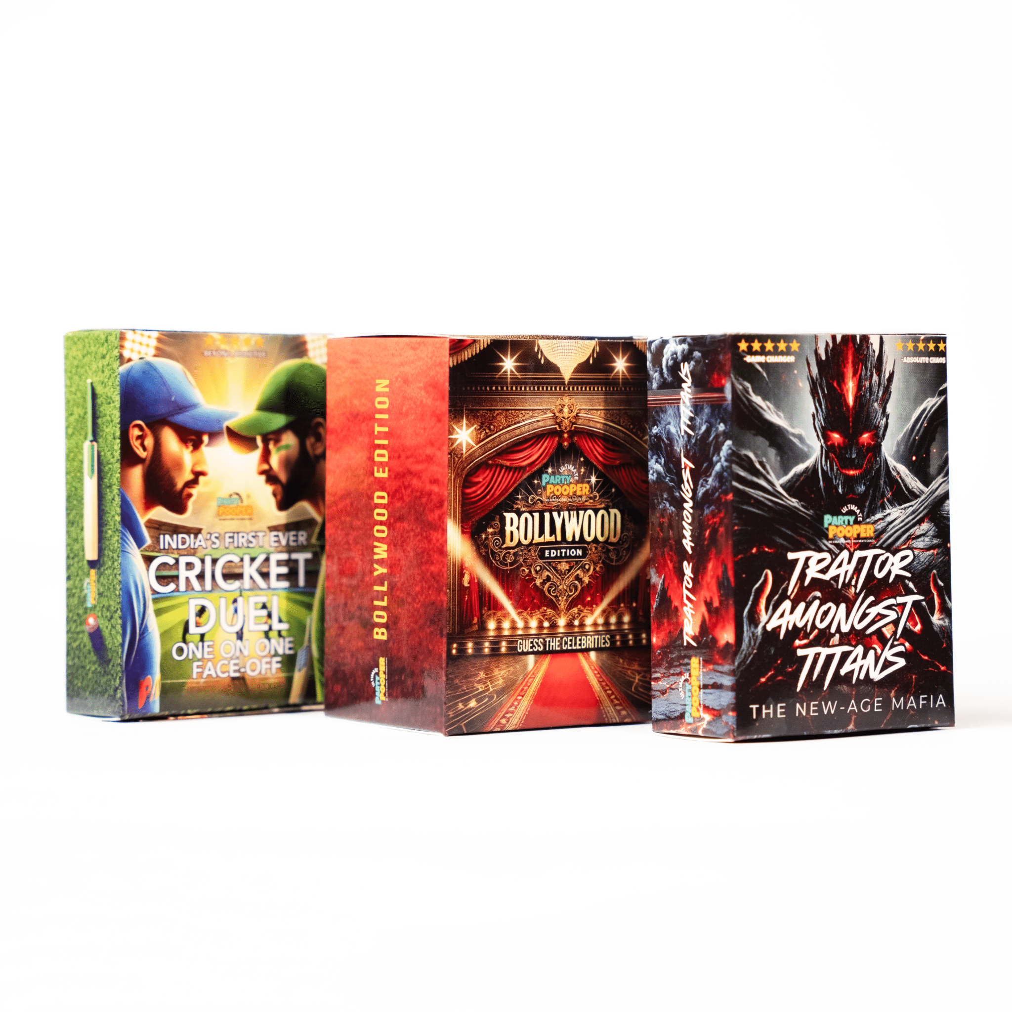 Bollywood + Cricket + Traitors - Ultimate Party Pooper