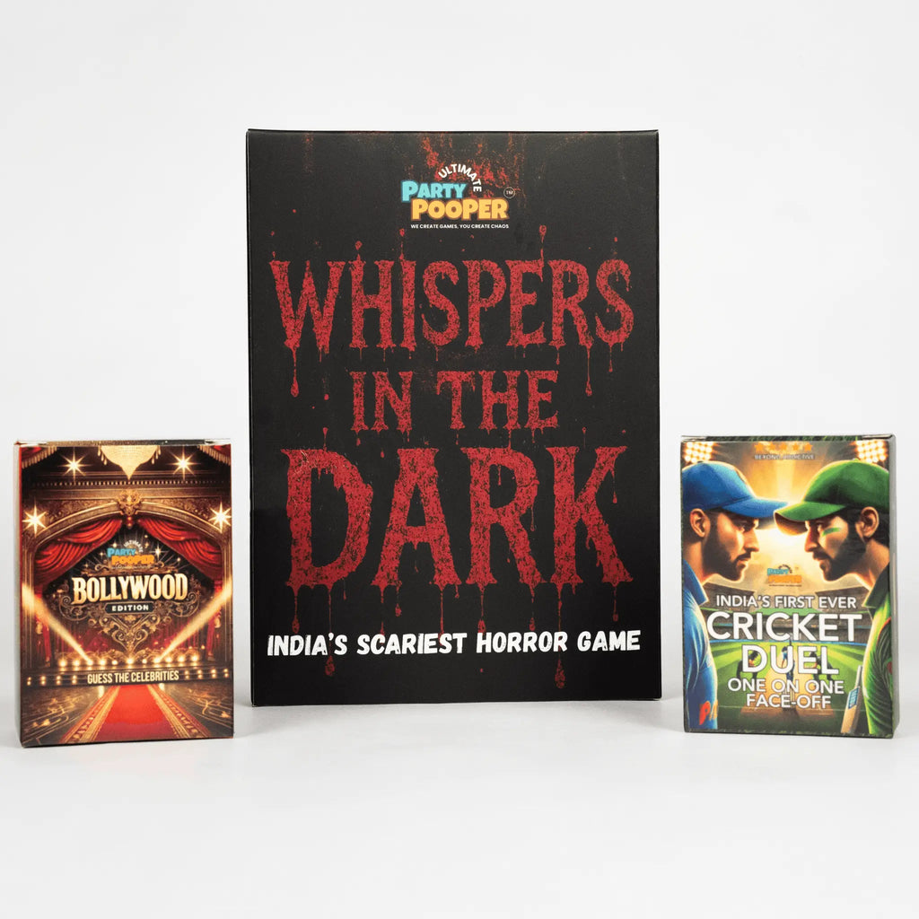 Bollywood + Whispers + Cricket - Ultimate Party Pooper