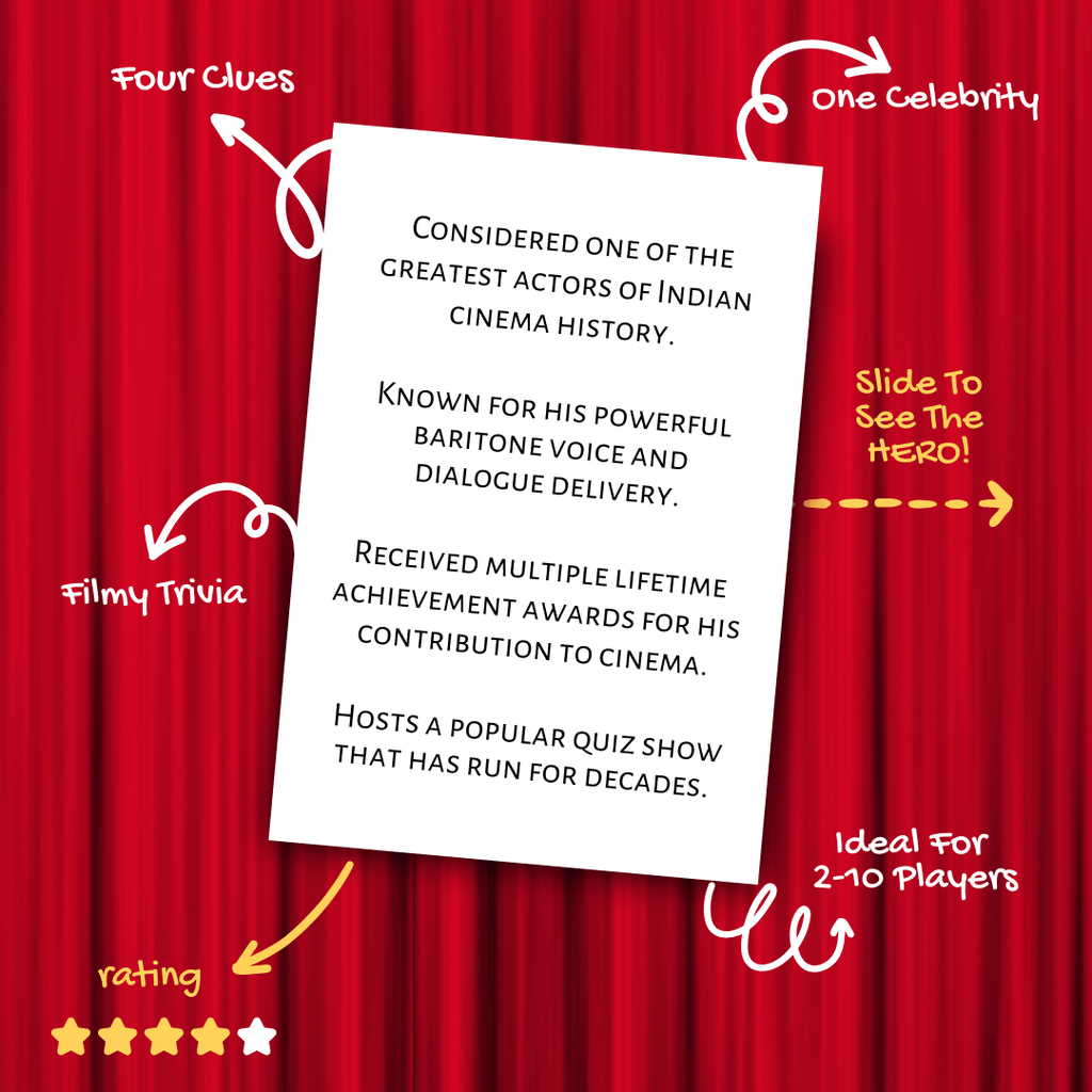 Cricket + Bollywood Pack - Ultimate Party Pooper