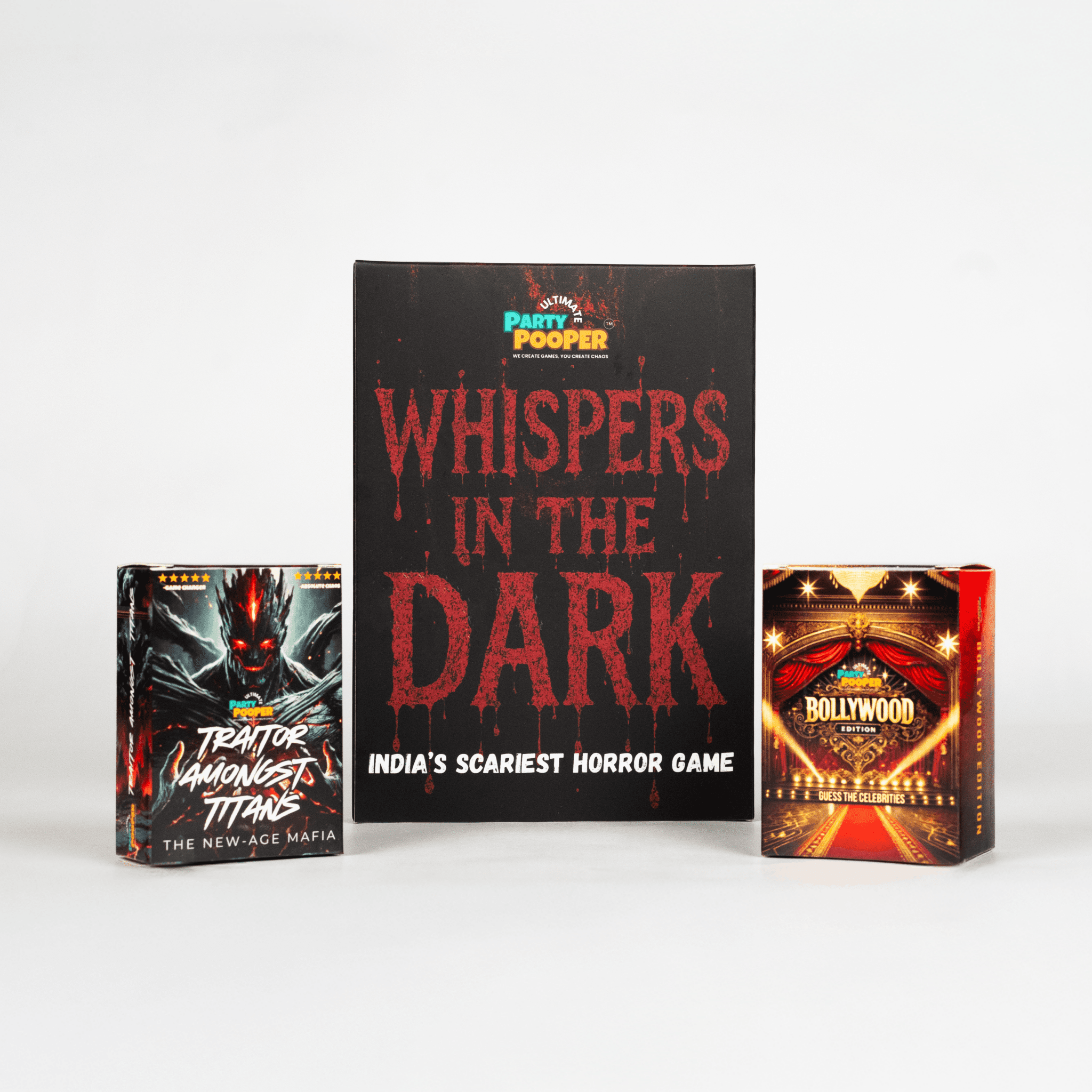 Traitor + Whispers + Bollywood - Ultimate Party Pooper